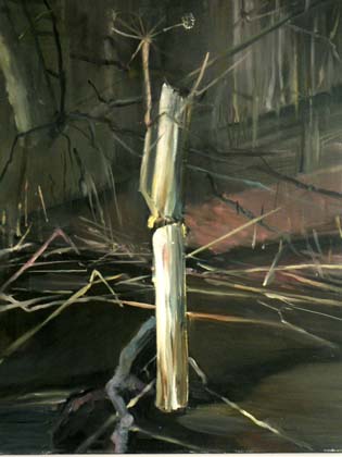 forest, oil painting Natalia Szymonik