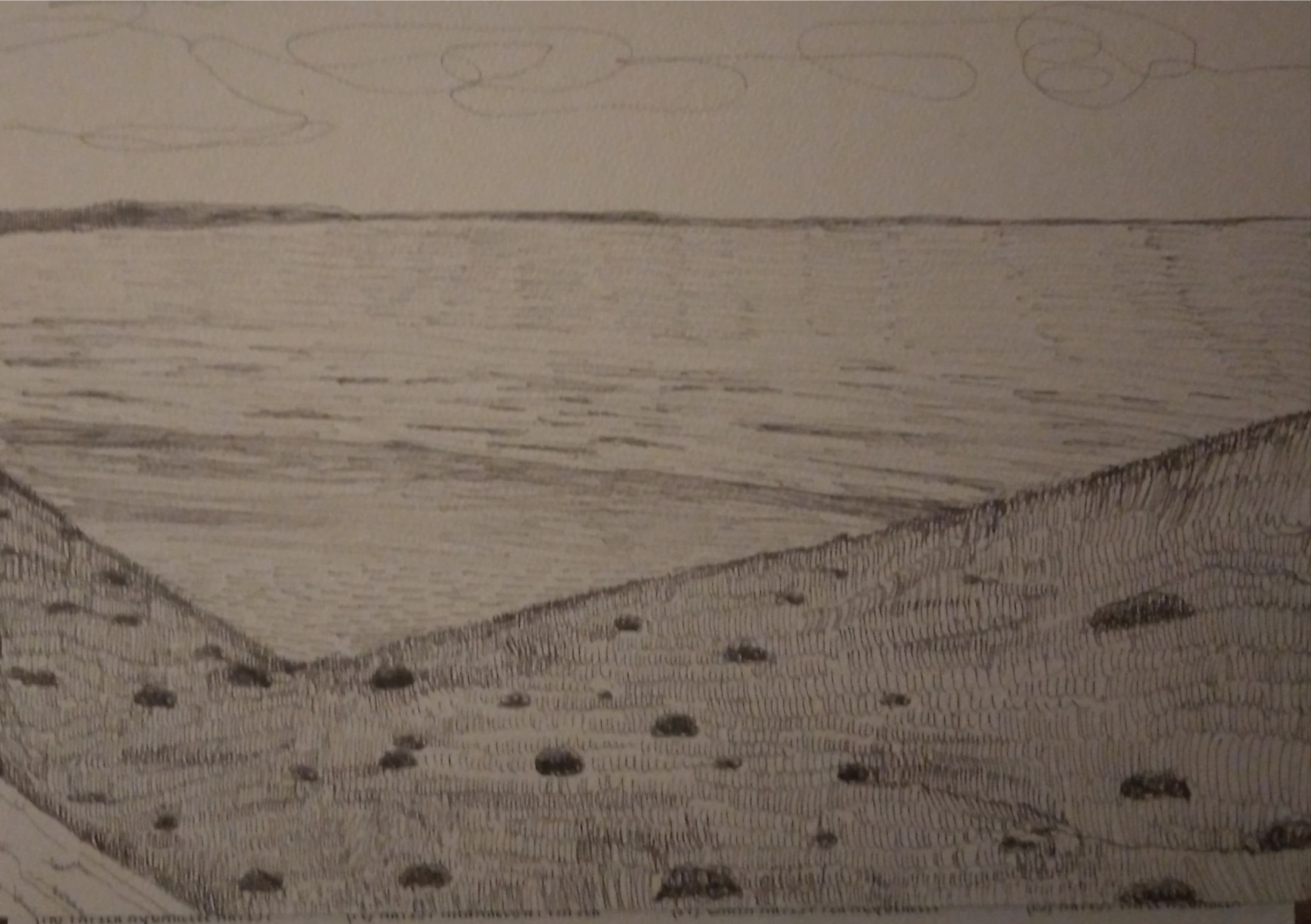 Krecie dziury_2024_21x29,7 cm_cienkopis na papierze