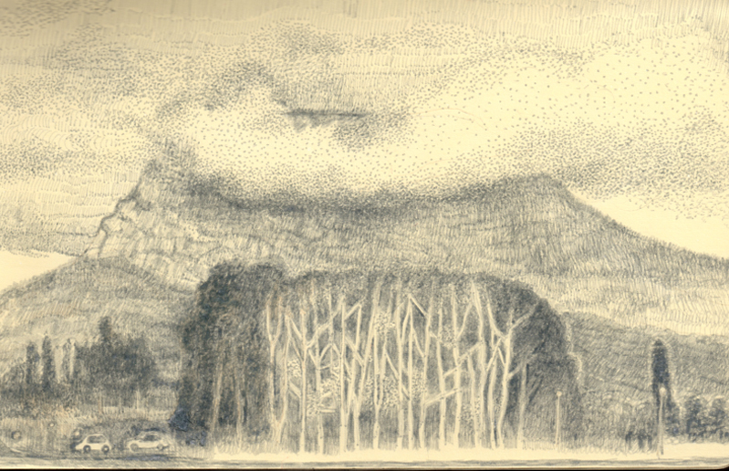 Alpy, Alps, mountains, forest, cloud, natalia szymonik